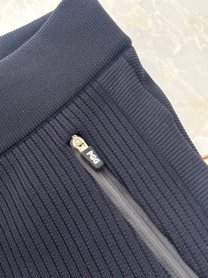 美品PGG サマーニットゴルフパンツ　4 PEARLY GATES ネイビー
