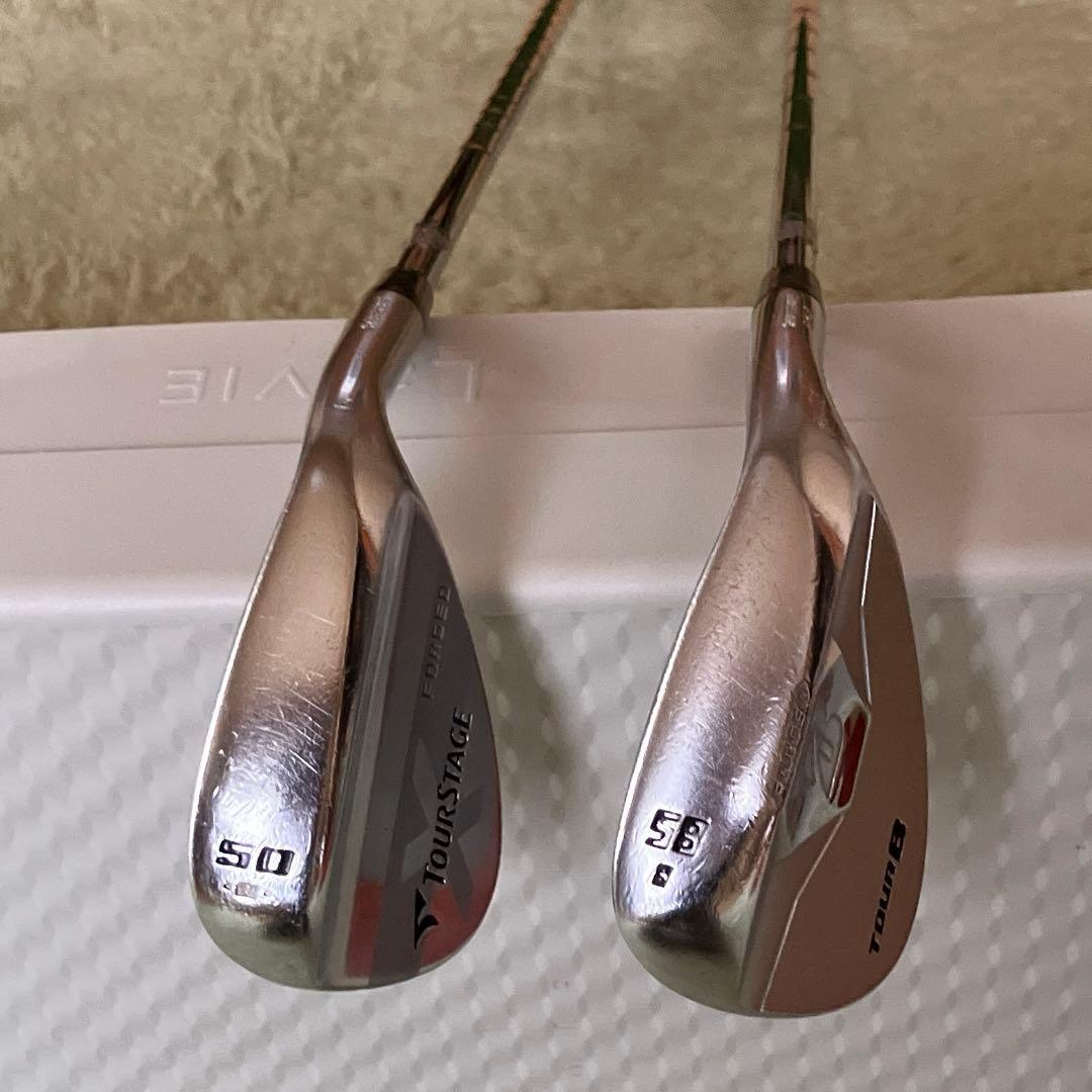 ツアーステージ X wedge 50° ツアーB XW-1 58° 2本セット