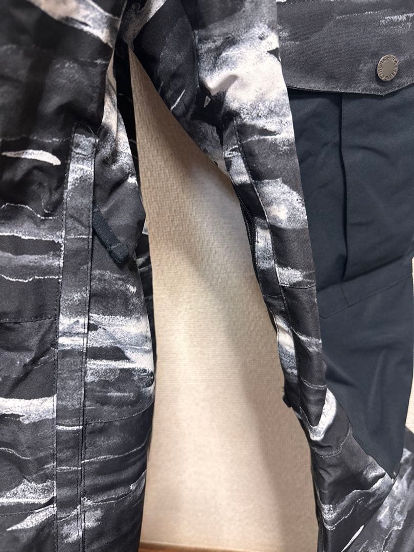 Horse Feathers 迷彩 スノーボード ビブパンツ L