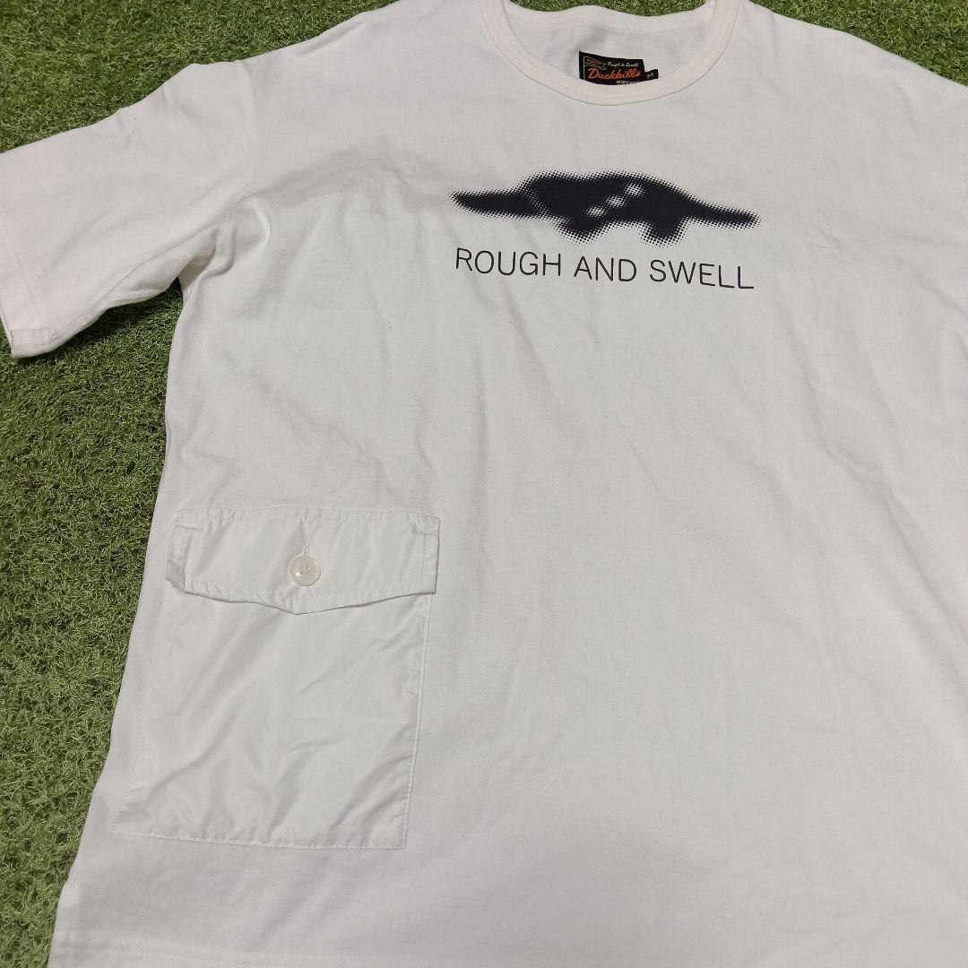 rough&swell ラフアンドスウェル 半袖Tシャツ　ホワイト　ゴルフ
