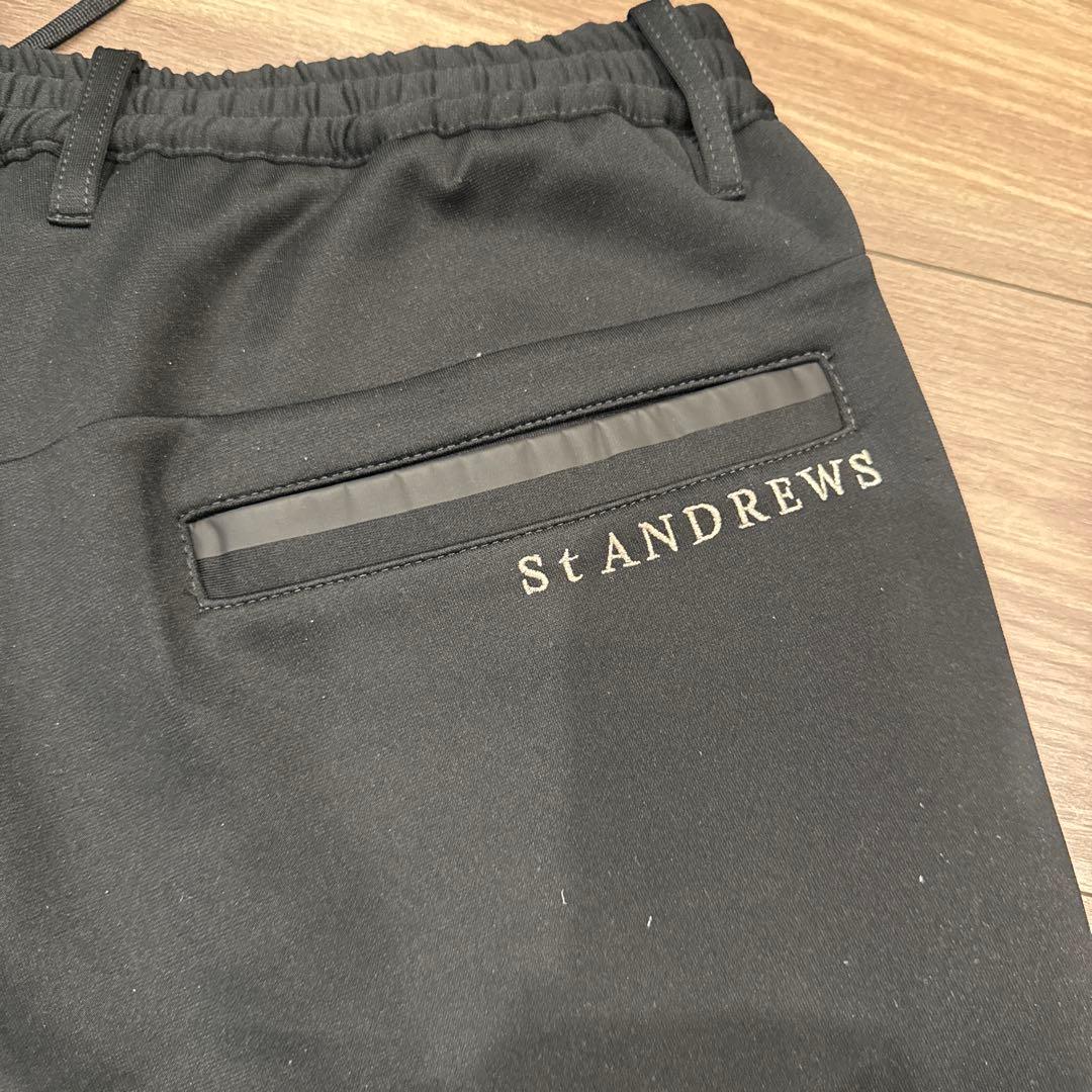 StANDREWS 黒 フード付きウェアセットアップ