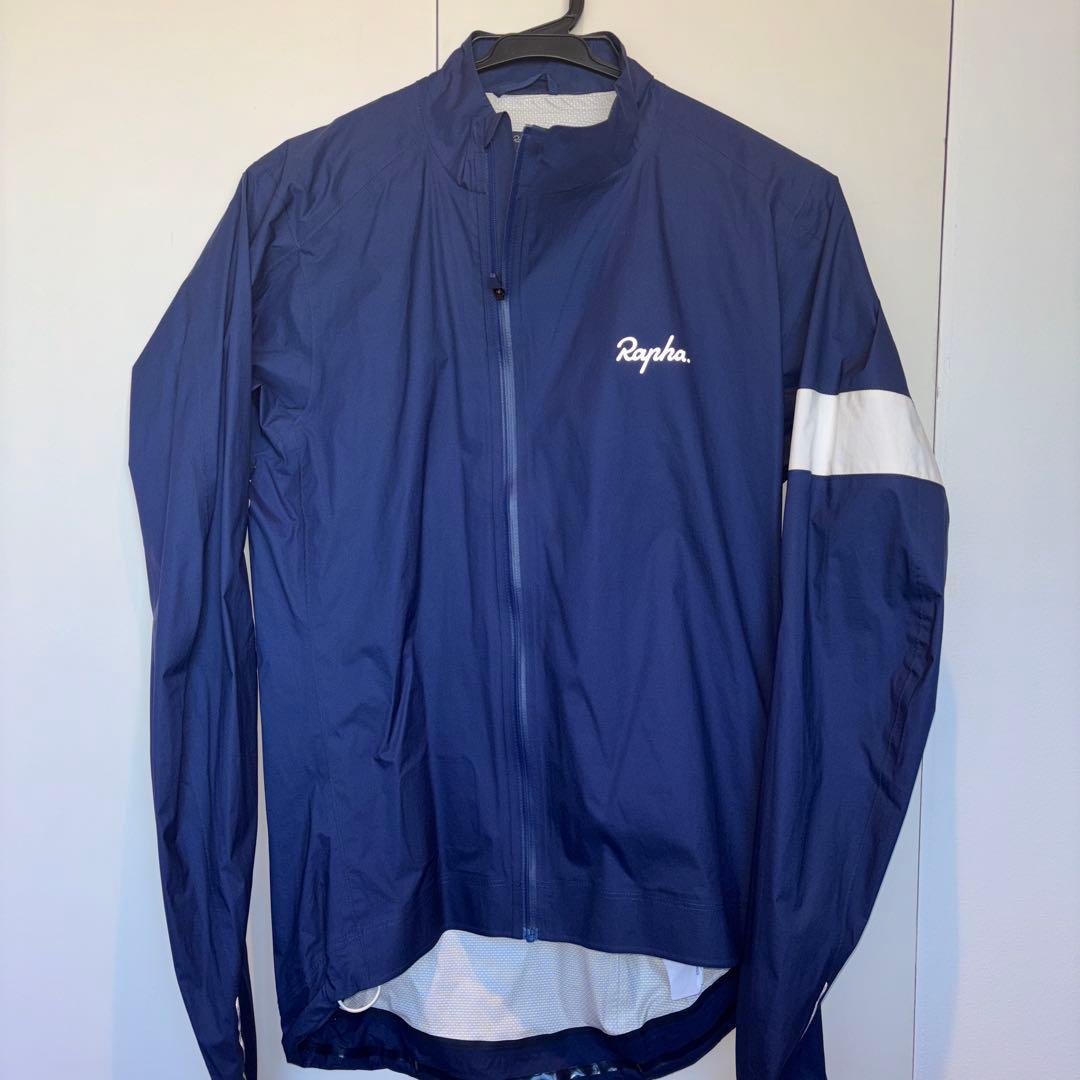 ⭐️⭐️⭐️Rapha ラファ　コア　レインジャケットII ネイビー S 美品