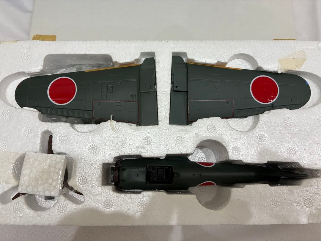 【未使用】マルシン零式艦上戦闘機52型 1/48スケール　金属製キットモデル