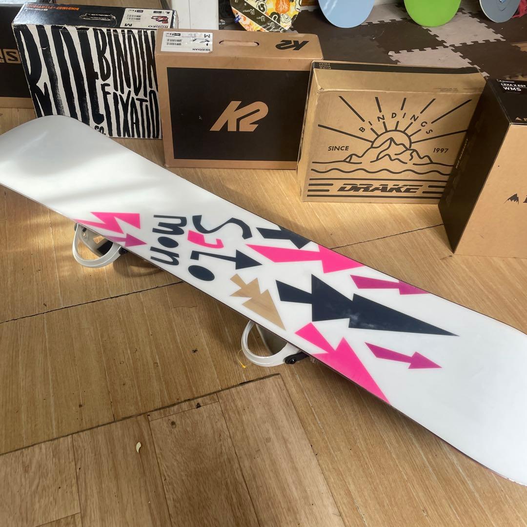 SALOMON　サロモン　バインディング付　スノーボードセット
