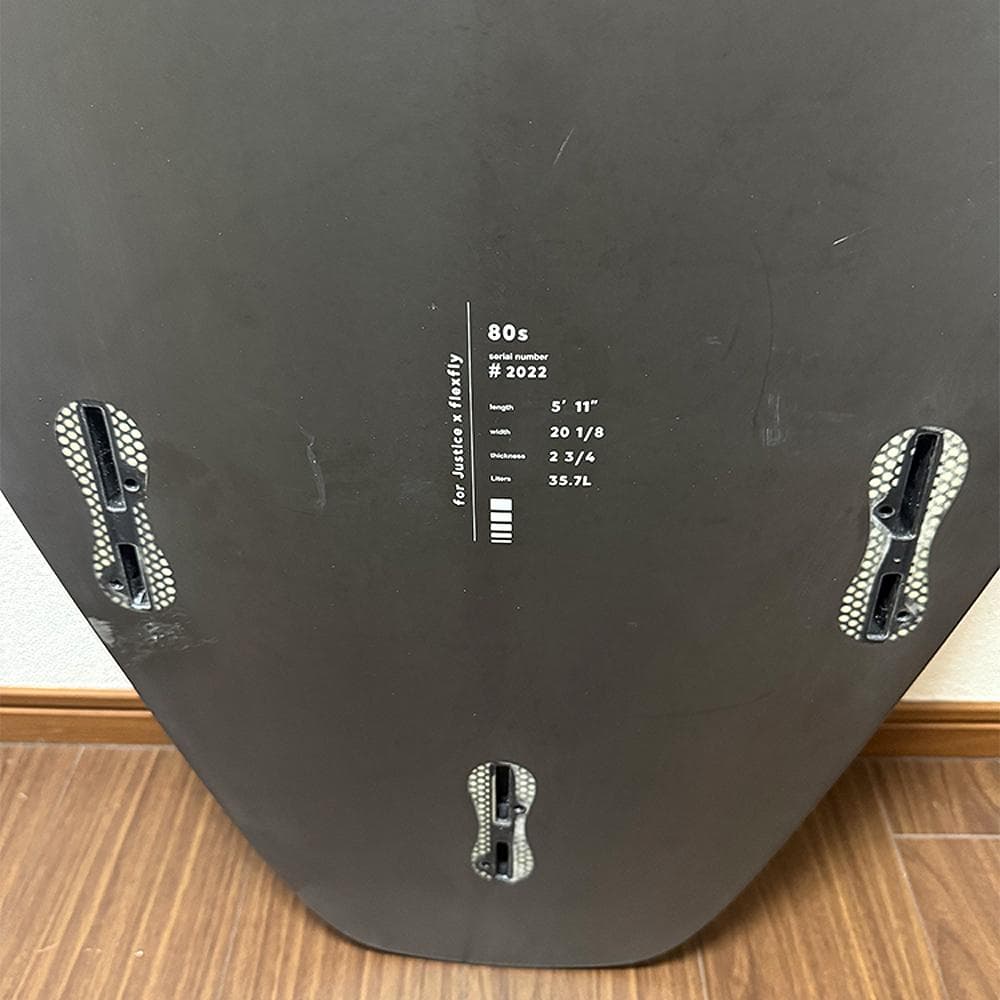 ジャスティス サーフボード エイティーズ フレックスフライ 5'11-35.7L
