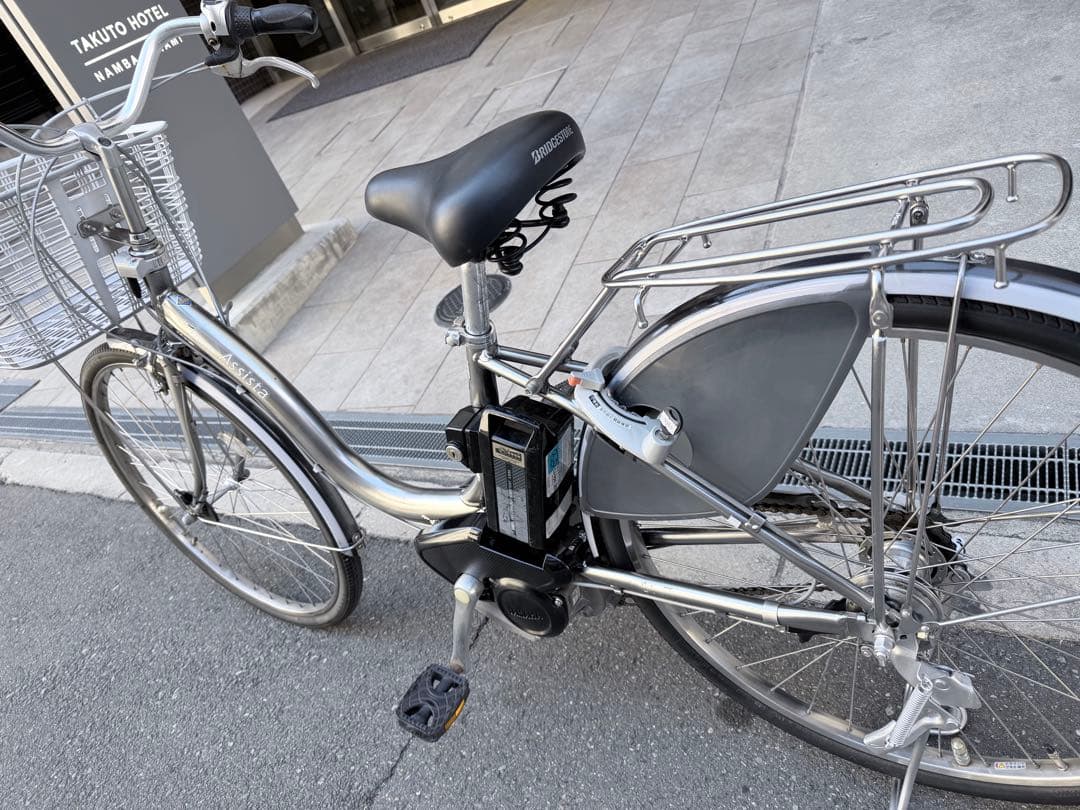 アシスタ 電動アシスト自転車 シルバー