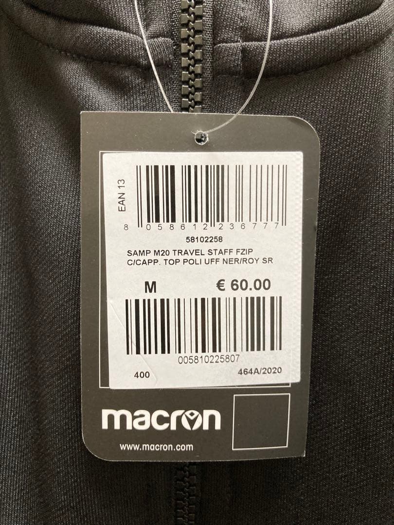 macron U.C. Sampdoria ジャケット 新品タグ付き
