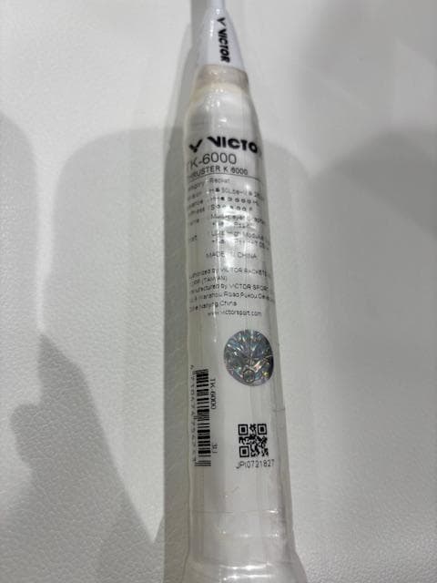 VICTOR K-6000 バドミントンラケット 3本セット