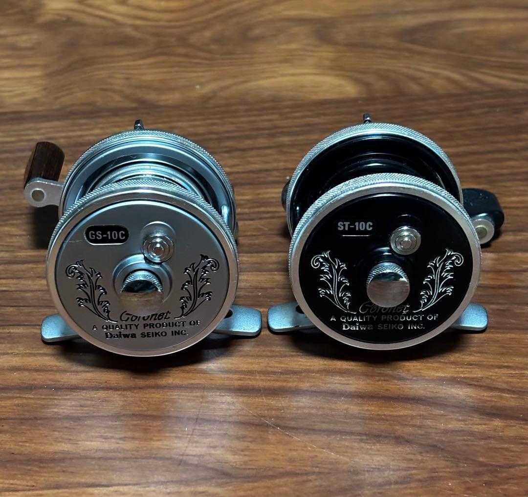 希少　ダイワ コロネット GS-10C ST-10C　2台セット　オールドダイワ