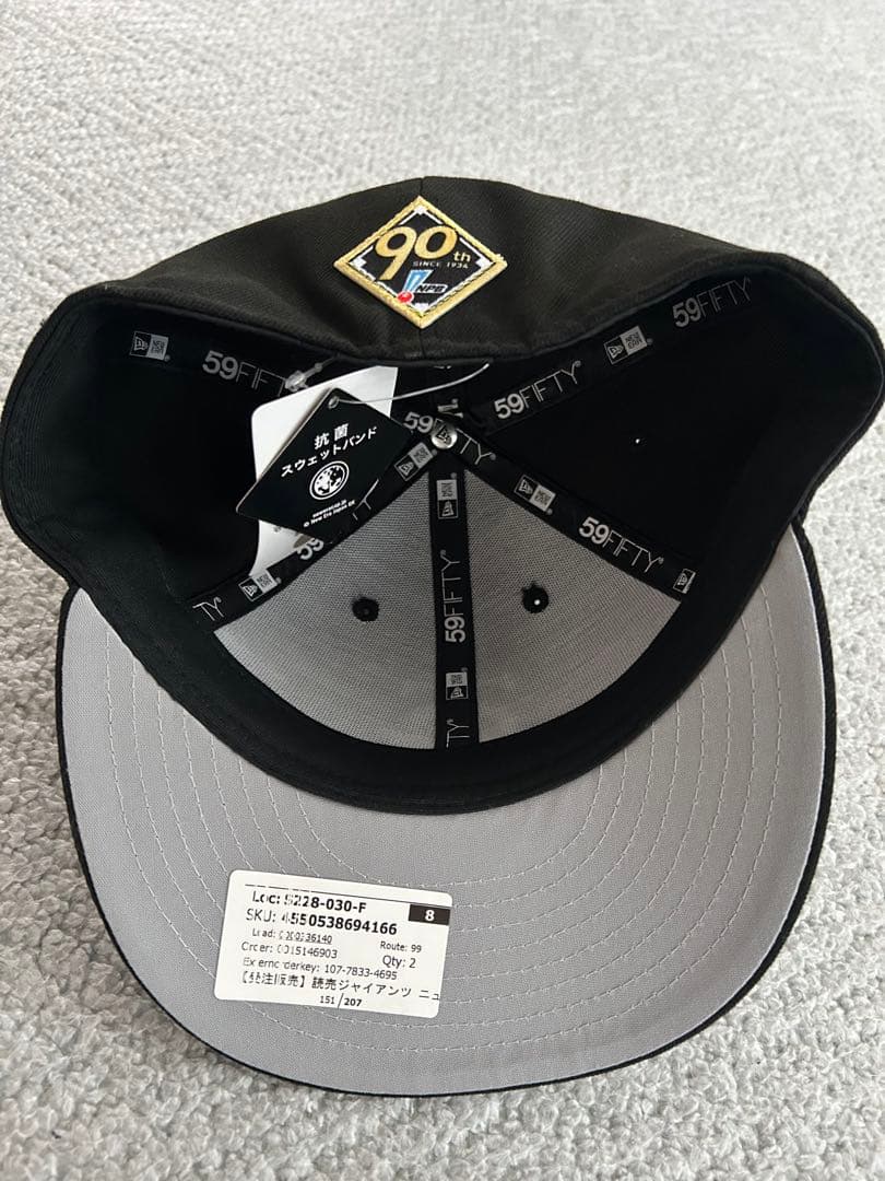 NPB 90th New Era TGロゴキャップ 7 1/4 ジャイアンツ
