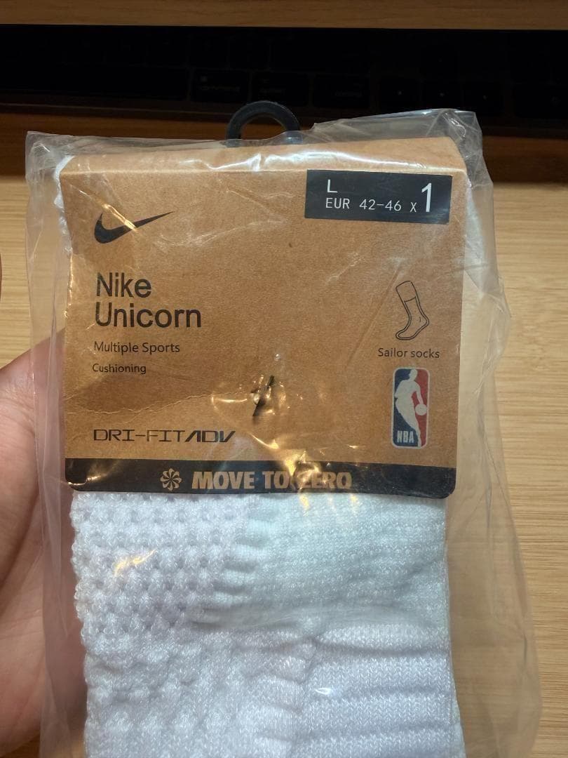 ナイキ ユニコーン Dri-FIT ADV NBA ソックス (2足)L