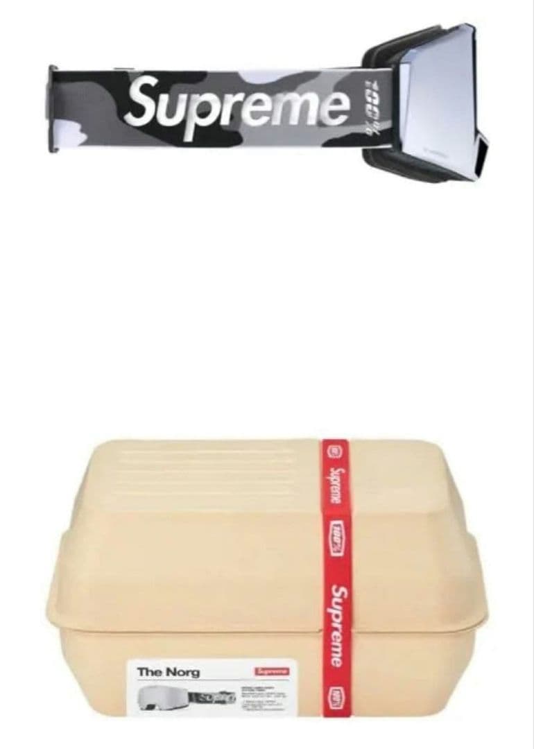 スキー・スノーボードアクセサリー Supreme 100% NORG Goggles \" Camo\"