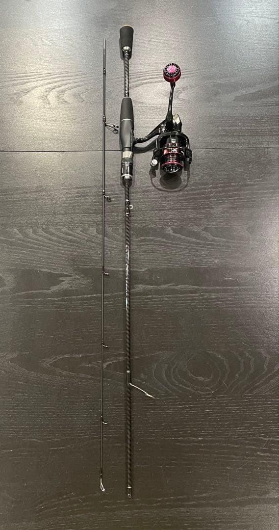 釣りセット2ピーススピニングロッド180cm&1000番リール・ライン100m付