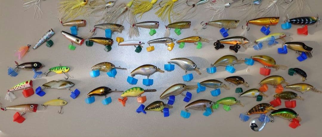 バス釣り引退ルアーセット 90個以上