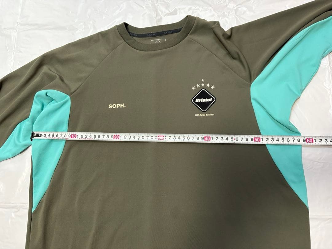 Bristol F.C.サッカーシャツ カーキターコイズ　　セットアップ