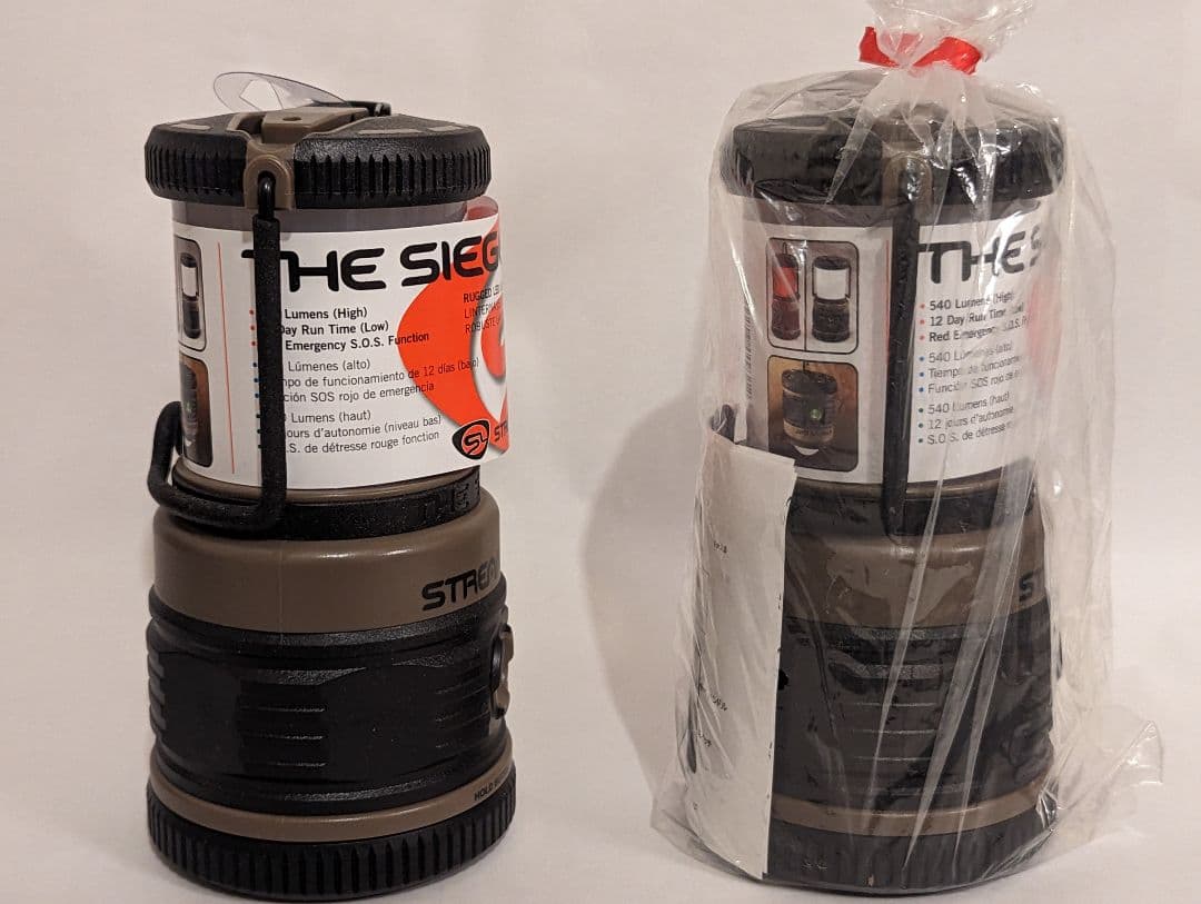 2個セット STREAMLIGHT SIEGE LEDランタン 単1電池　シージ