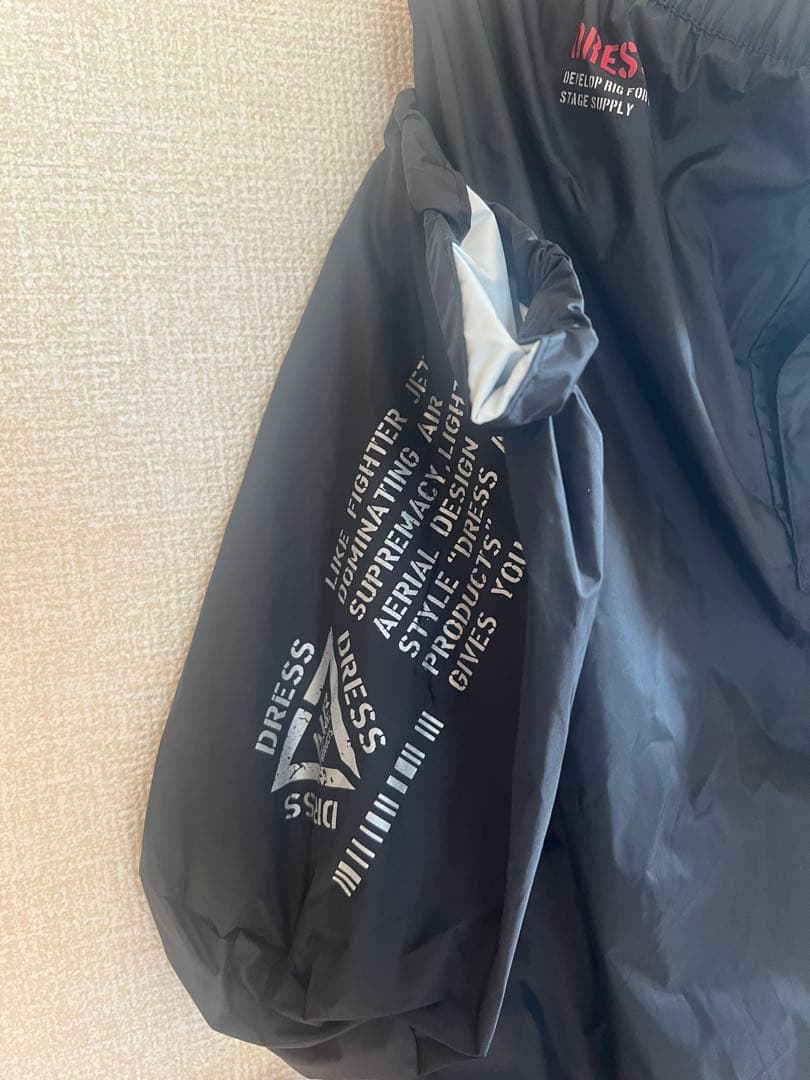 三連休のみ値下げ新品上下セットDRESS AIR レインウェア 黒Lサイズ