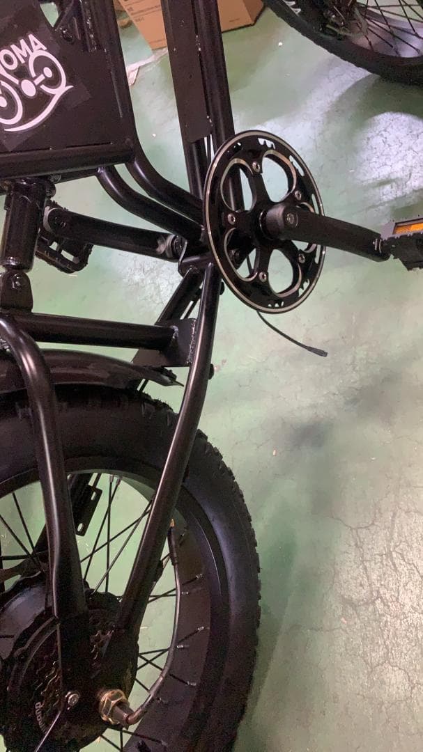 完全ジャンク品 NINOMA 電動アシスト自転車 20インチ 極太タイヤ