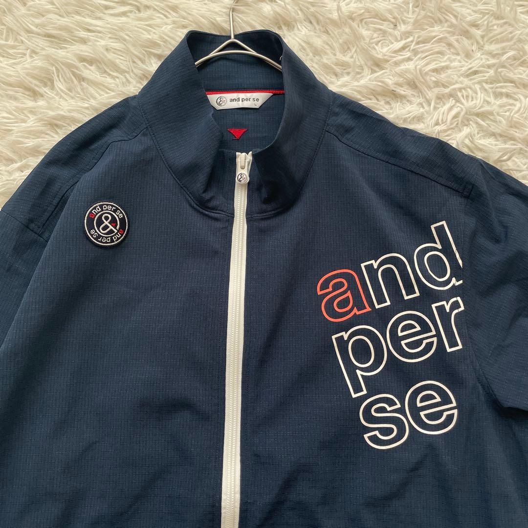 and per se ナイロン　ウエア　ジャケット　洗える