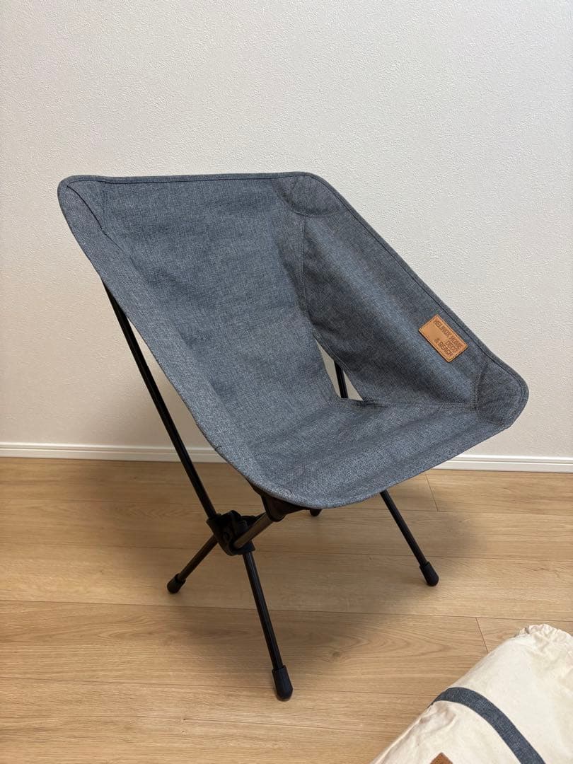 【ヘリノックス】タグ付き新品　コンフォートチェア　スチールグレー