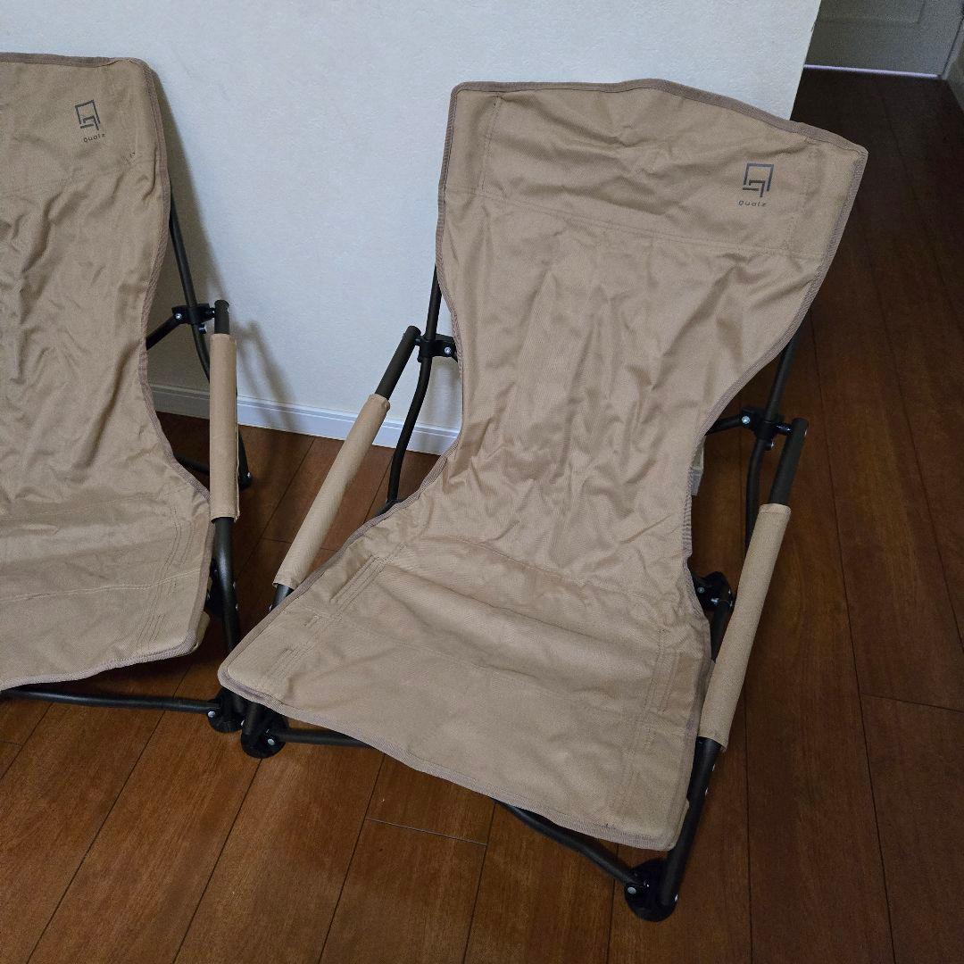 クオルツ　ハイバックローチェア　2脚セット　室内使用のみ