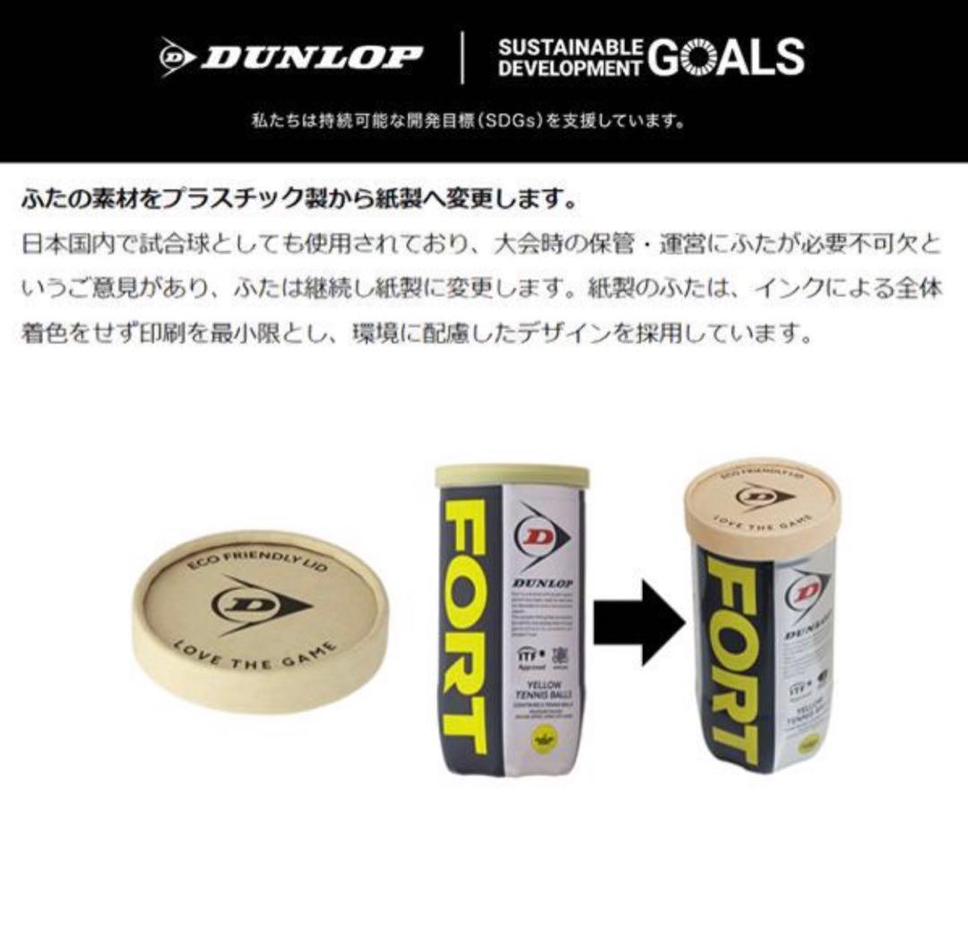 ダンロップフォート　硬式テニスボール　30缶　60球　新品未使用