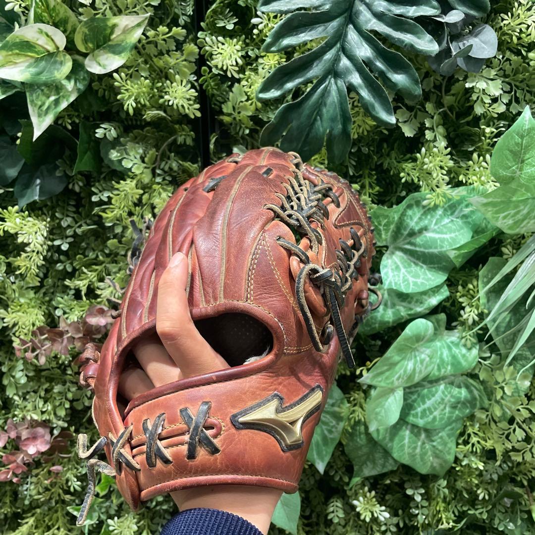 Glove Elite 軟式グローブ ブラウン