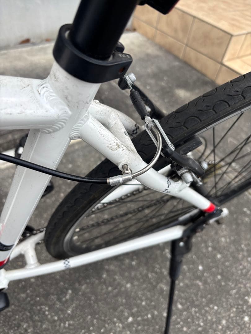 Peugeot 47 WHITE クロスバイク ホワイト プジョー　自転車