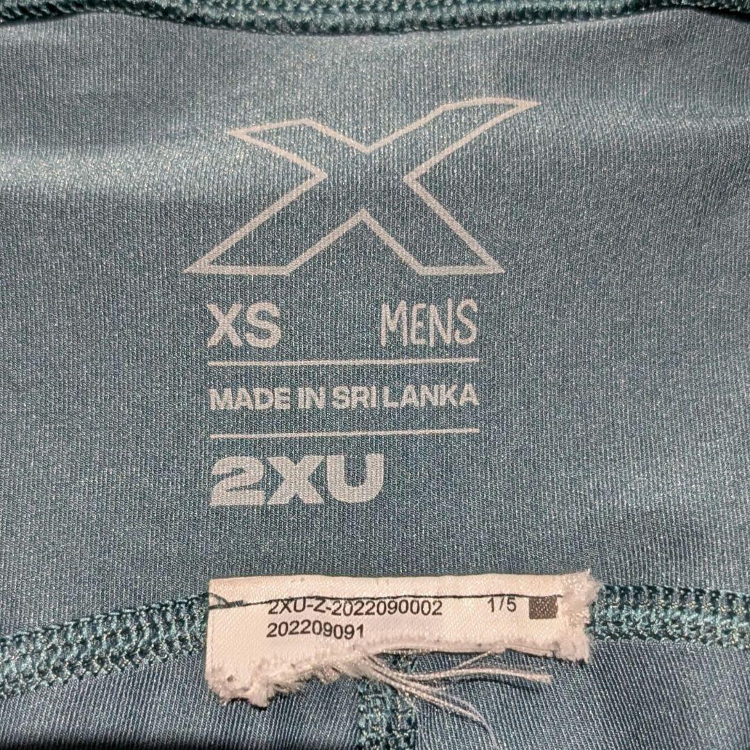 2XU メンズ ロングタイツ XS ダークグリーン