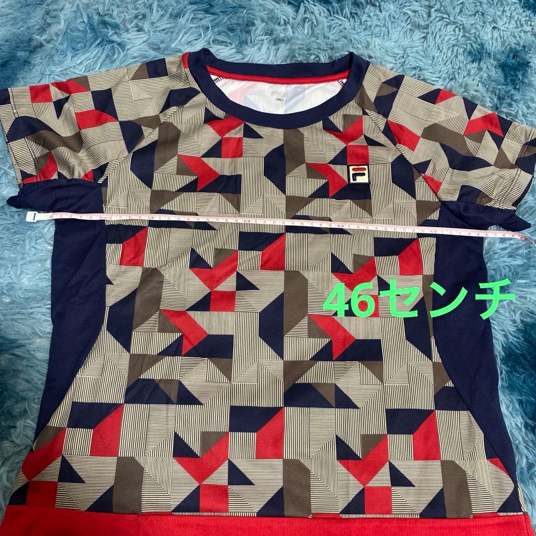 FILA テニス　レディース　上下セット　XL M テニスウェア