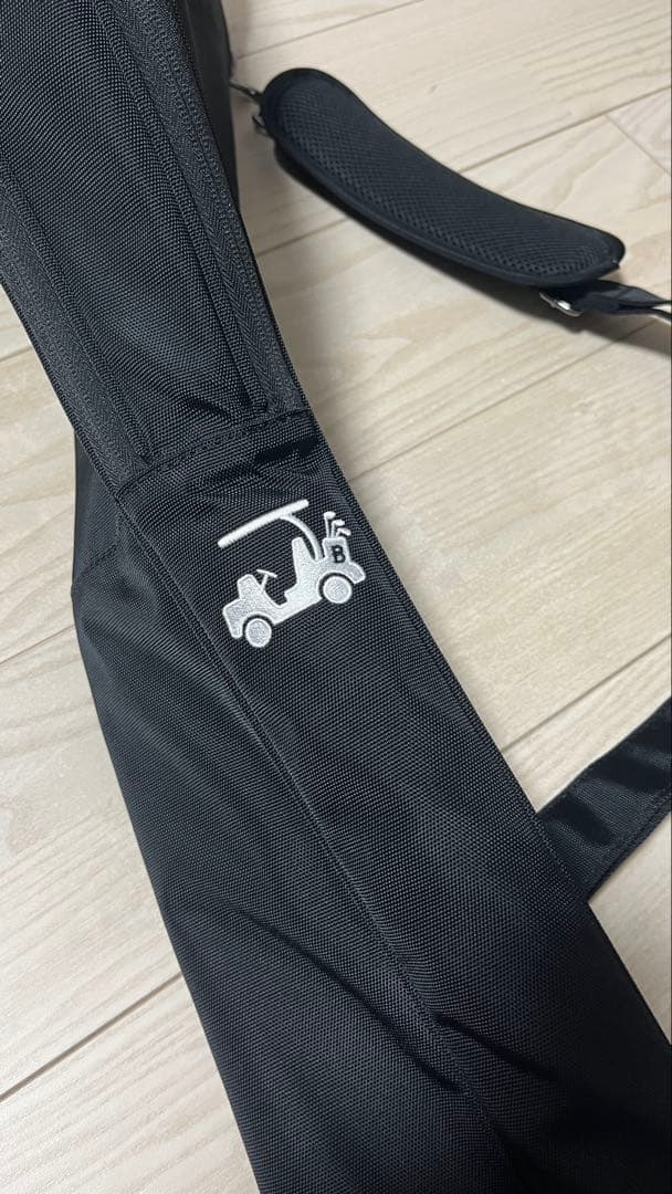 BEAMS GOLF クラブケース ブラック ゴルフバッグ 黒