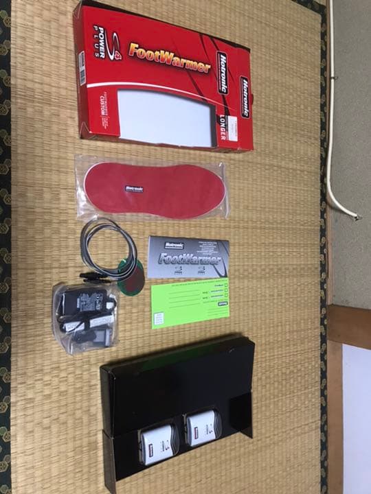 ホットロニック　フットウォーマー　s4 power plus