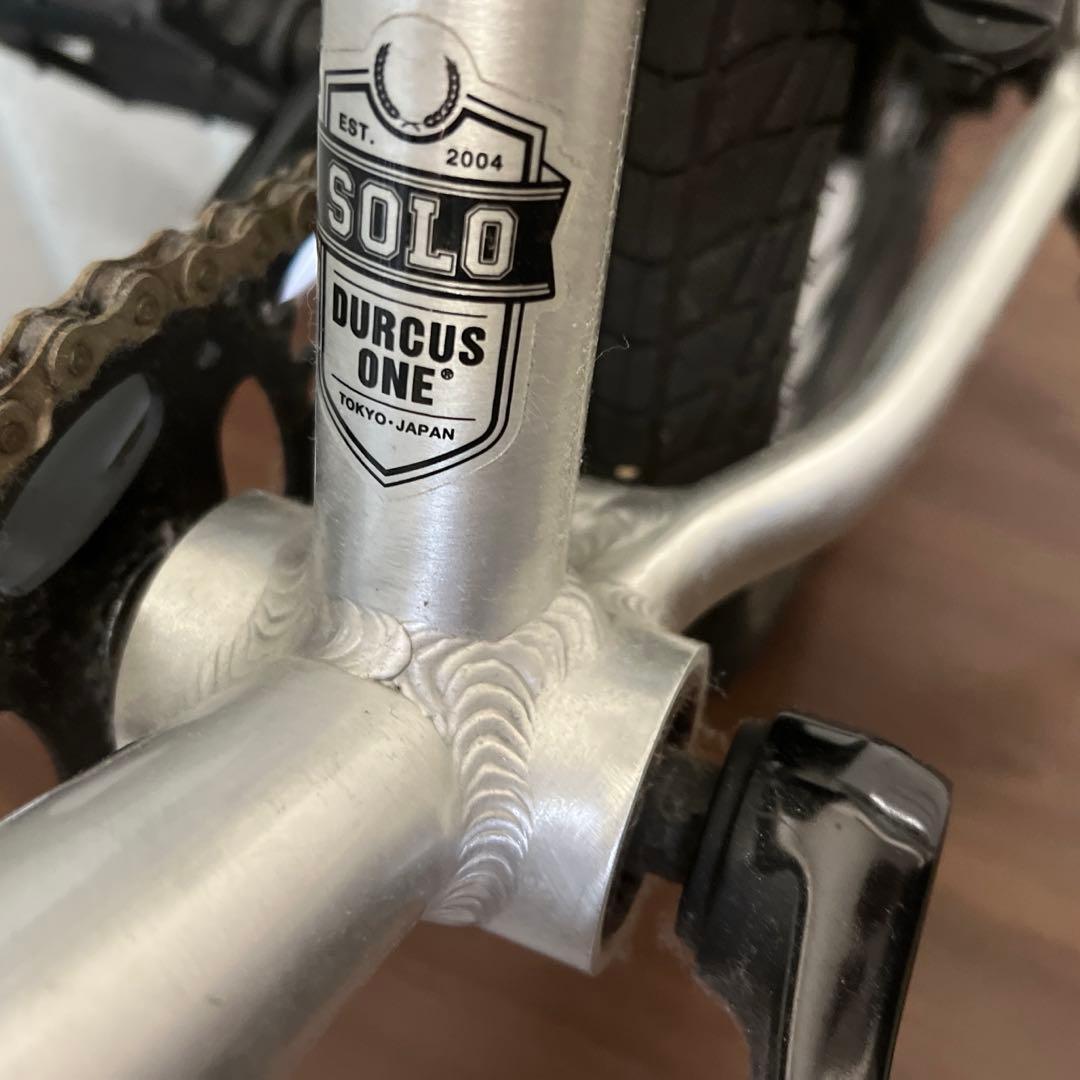 DURCUS ONE BMX バイクシルバー　ダーカスワン16インチ子供自転車