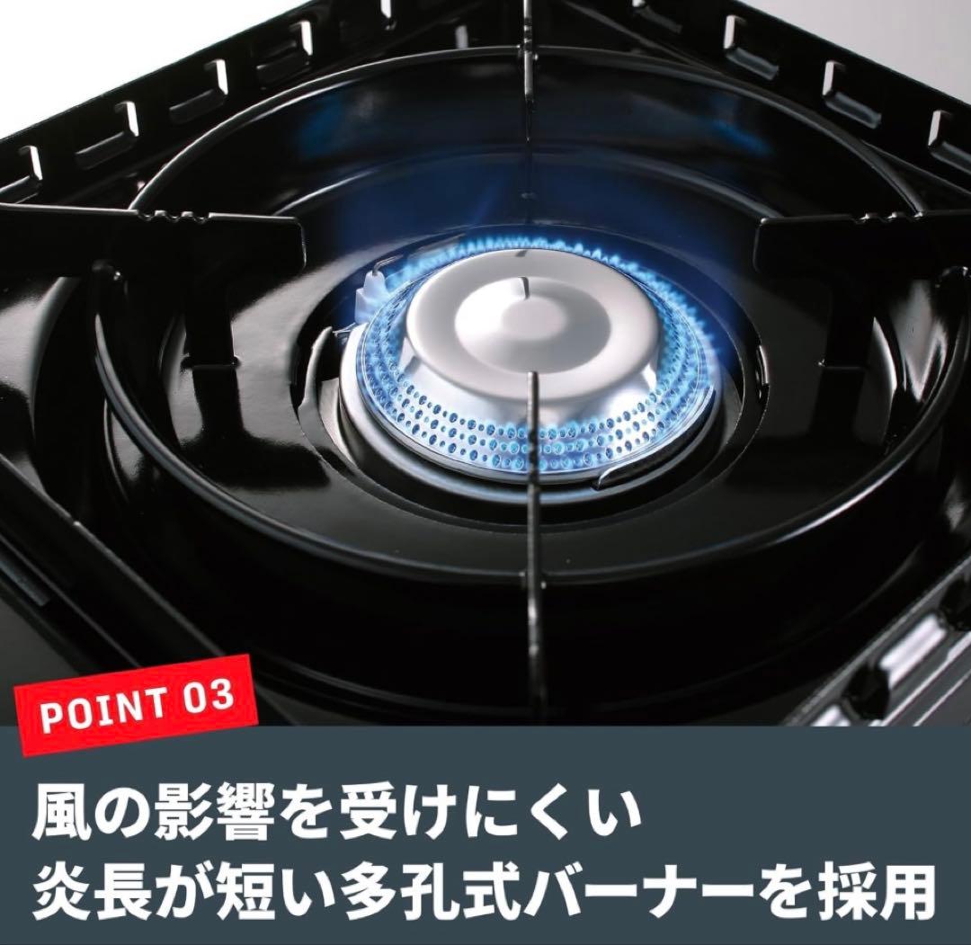 Iwatani イワタニ カセットコンロ タフまる CB-ODX-1-BK