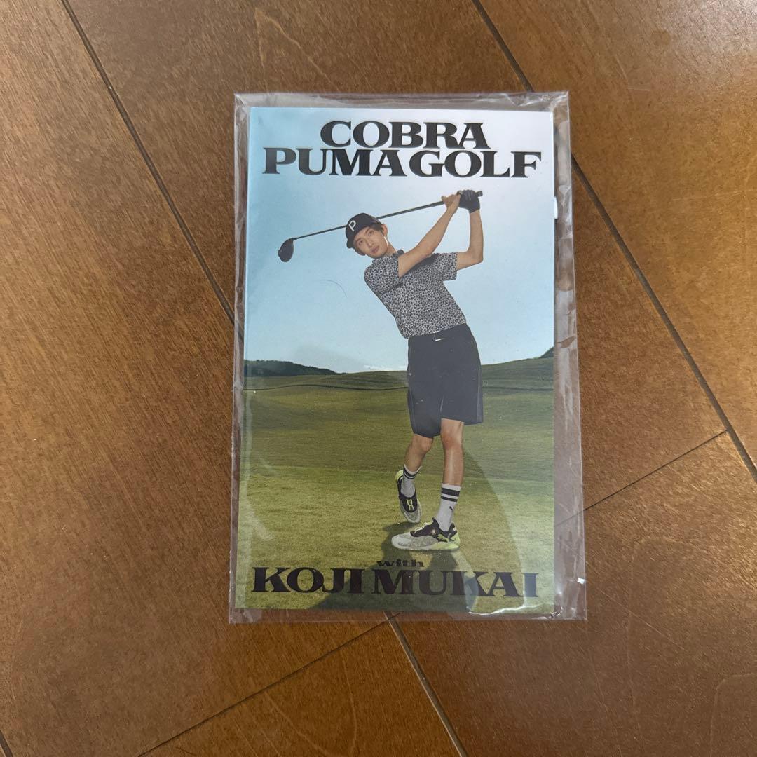 【Man向井康二】パネル＋PUMA GOLFオリジナルマーカー2点セット