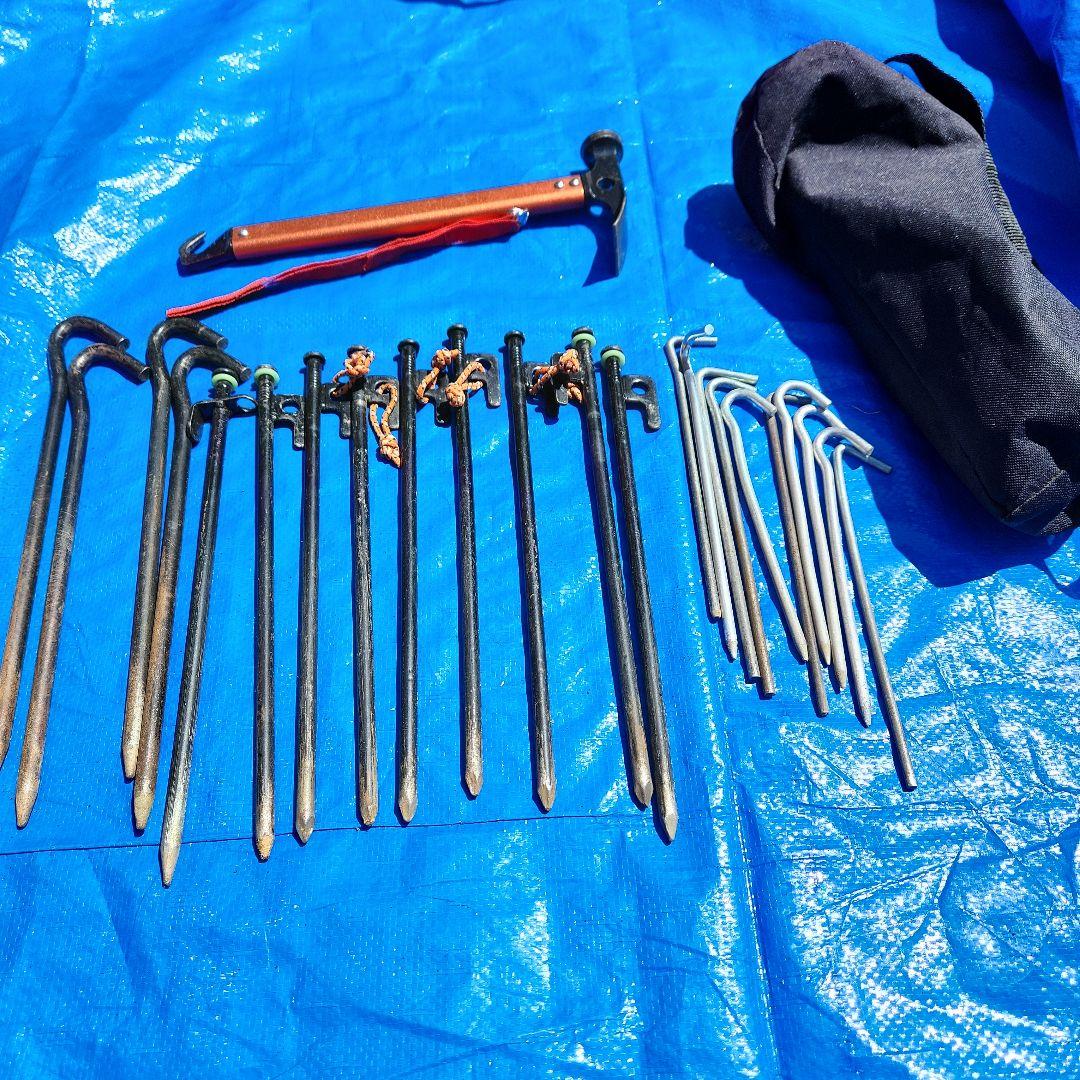 エルエントリーパックTT SET T-250RH、タープポール