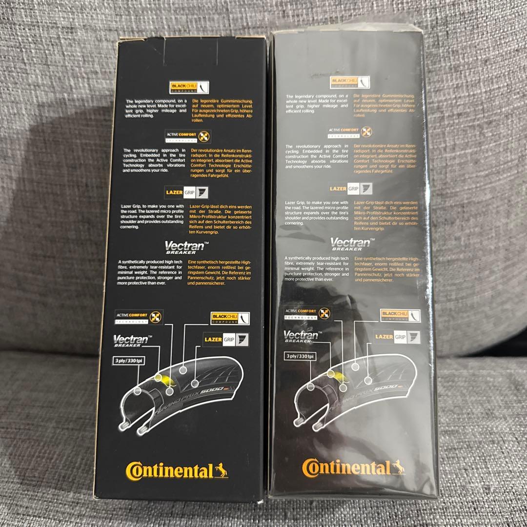 ヤ*ス様 コンチネンタル　5000 GP 25C クリンチャー 2本セット