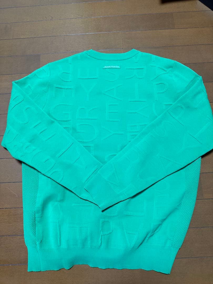 PEARLY GATES グリーン ニットセーター サイズ6超美品