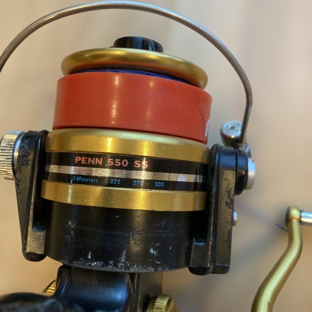 Penn 550 SS スピニングリール　替スプール付