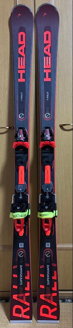中古美品HEAD ヘッド SUPERSHAPE E-RALLY 163cm