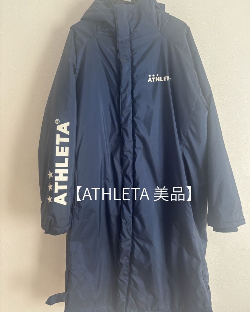 ATHLETA ベンチコート　NAVY