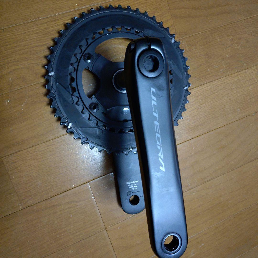SHIMANO ULTEGRA クランクセット 50-34T ブラック