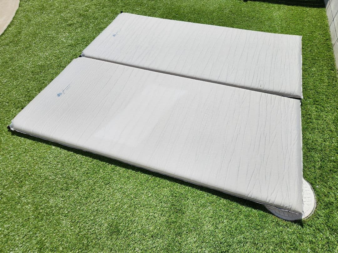 グランベーシック Bed Style（超厚）WIDEセルフエアマット2個