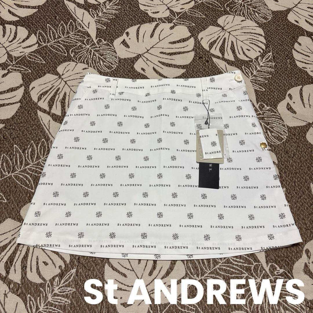 St ANDREWS(セントアンドリュース)ケルトロゴプリントストレッチスカート
