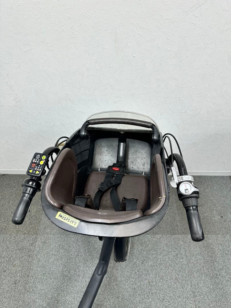 3人乗り電動自転車　ブリヂストンアンジェリーノ 子供乗せシート付きお買い得品