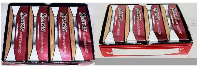 Srixon Distance ホワイト 2ピース ゴルフボール 複数箱セット