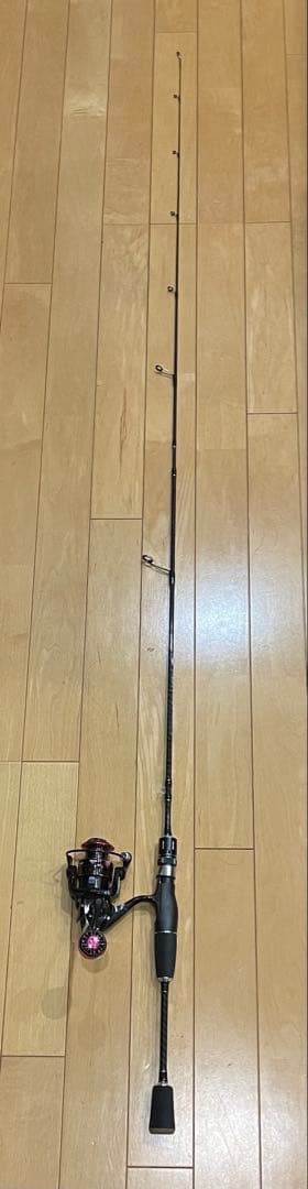 釣りセット2ピーススピニングロッド198cm&1000番リール・ライン100m付