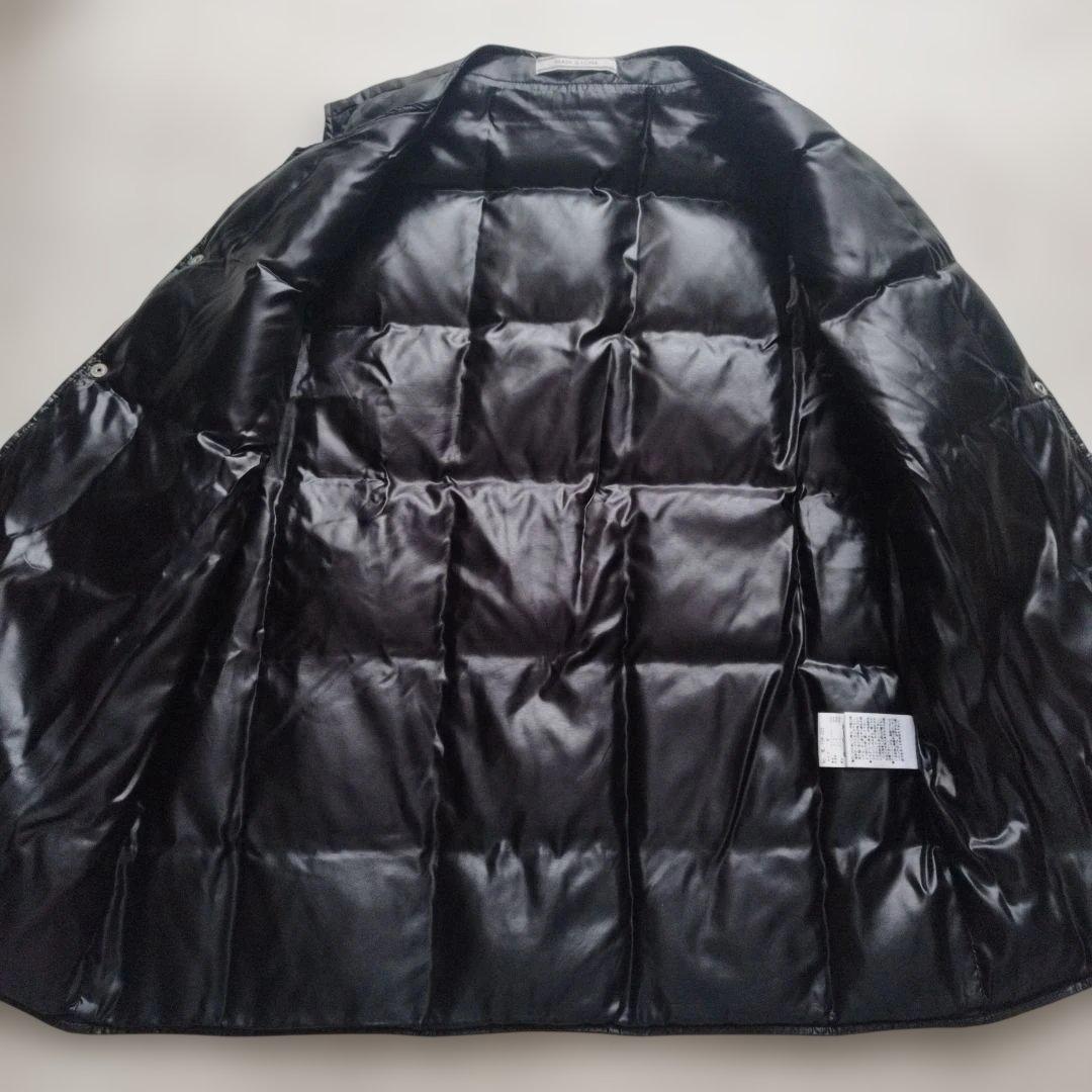 美品✨マークアンドロナ ダウンベスト スカル 迷彩 ブラック M