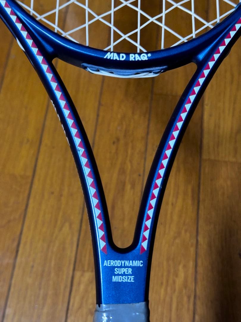 ラケット(硬式用) MAD RAQ HEXAGONAL CONCEPT 4 1/2\" L4