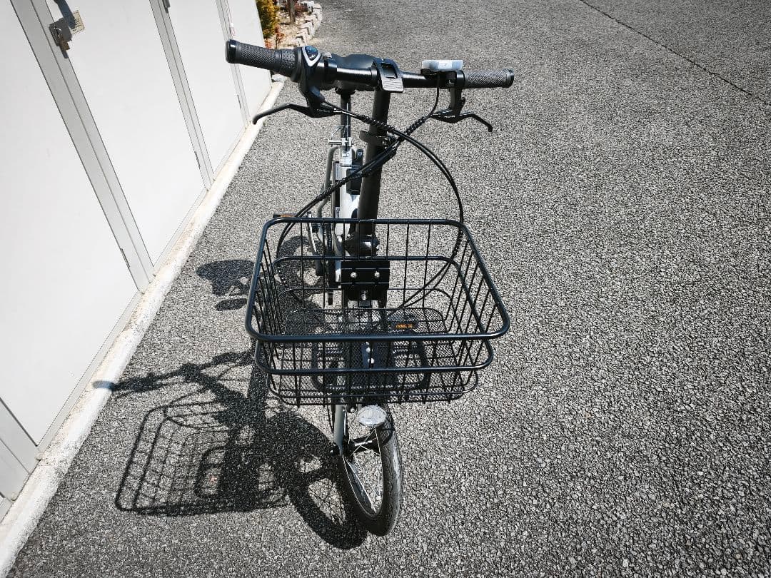 PELTECH 電動アシスト自転車 シティタイプ 前カゴ付き